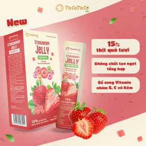 Thạch Dâu Tây - Strawberry Jelly