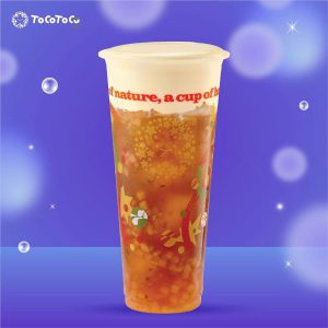 Oolong Đào Quế Hoa Kem Cheese